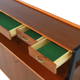 Vintage high sideboard two piece cabinet 'Korpela'