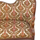 Walnut loveseat, 1930