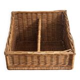Old bakery basket, woven wicker basket