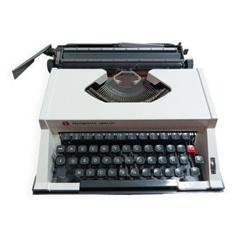 Machine à écrire Olympiette spécial Vintage comme Neuve