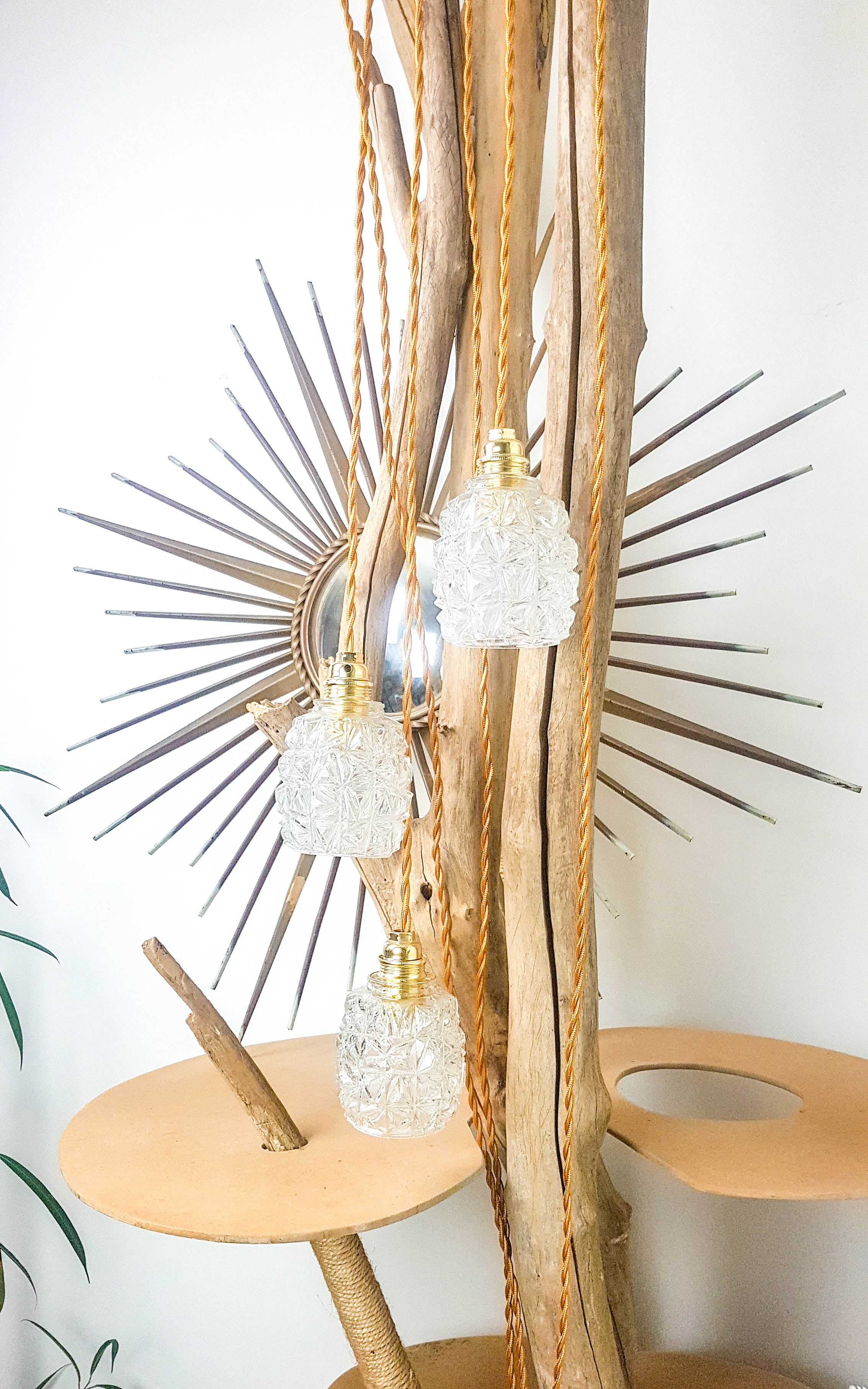 Pineapple vintage pineapple glass sweeper