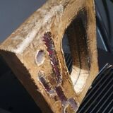 Ceramic mirror, Palissy, Vallauris