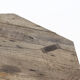 Large Weathered Wabi Sabi Brutalist Vintage Oak Coffee Table