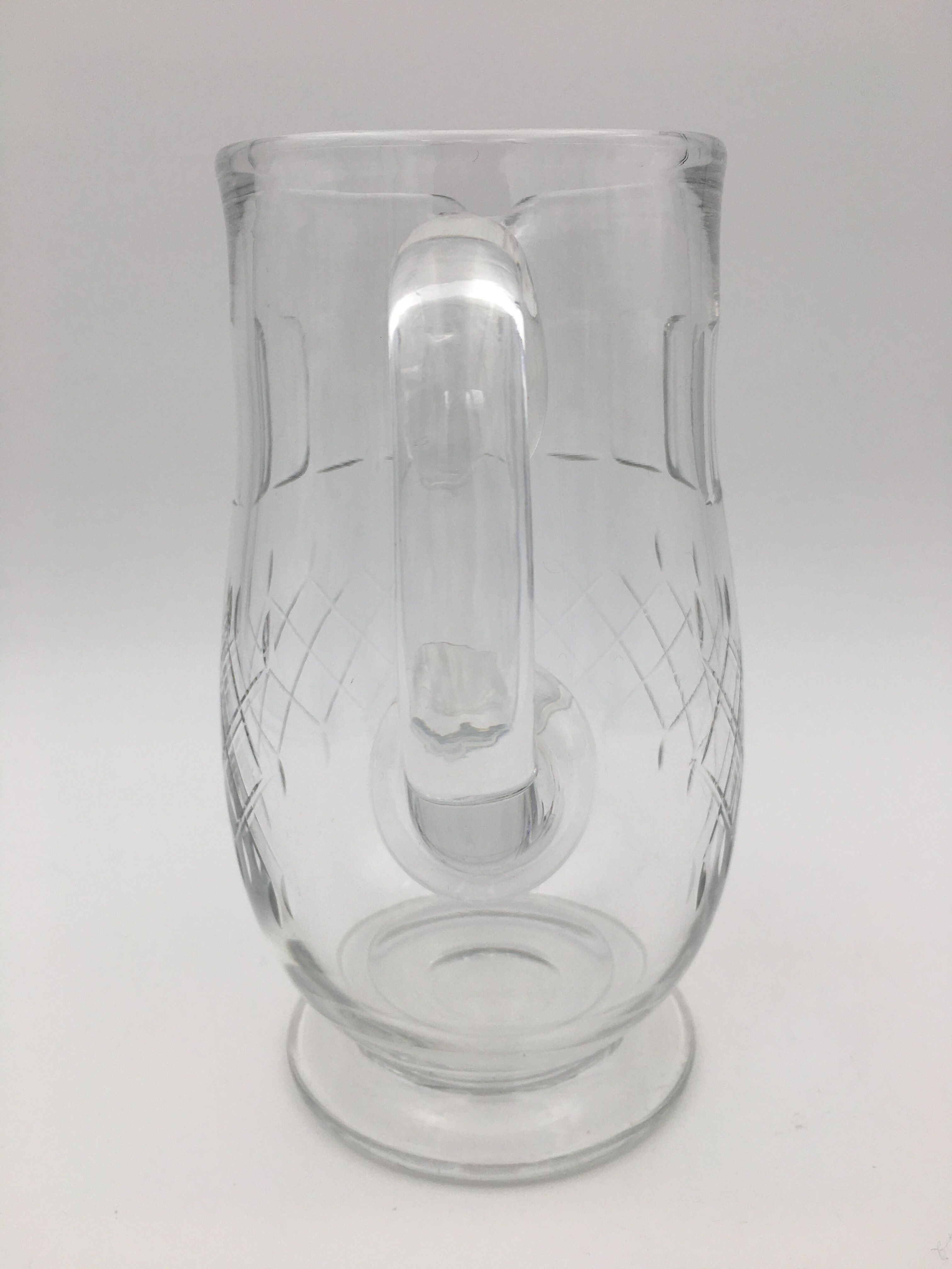 Pitcher in cut or crystal 1960