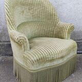 Pair of toad armchairs