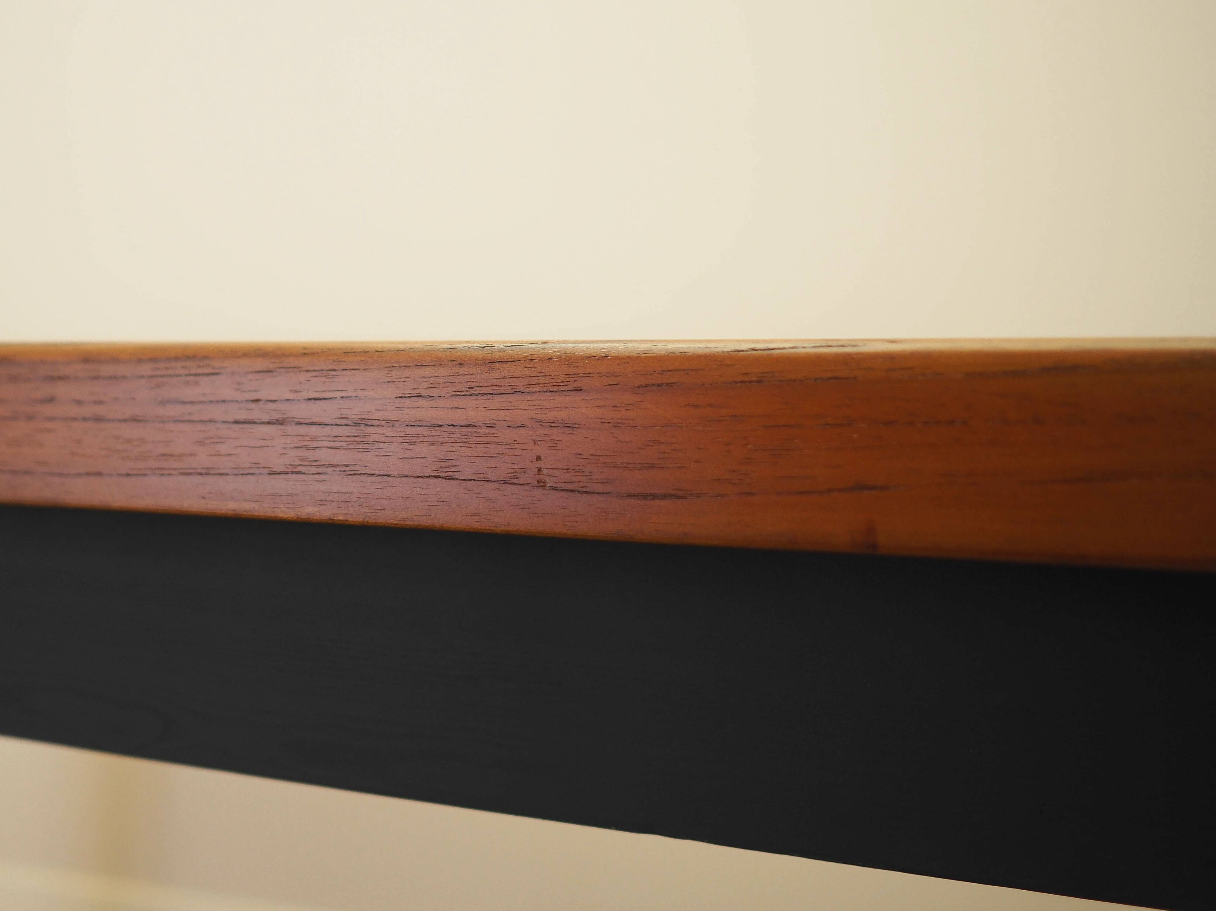 Teak extending dining table Henning Kjærnulf, Vejle, 1960s