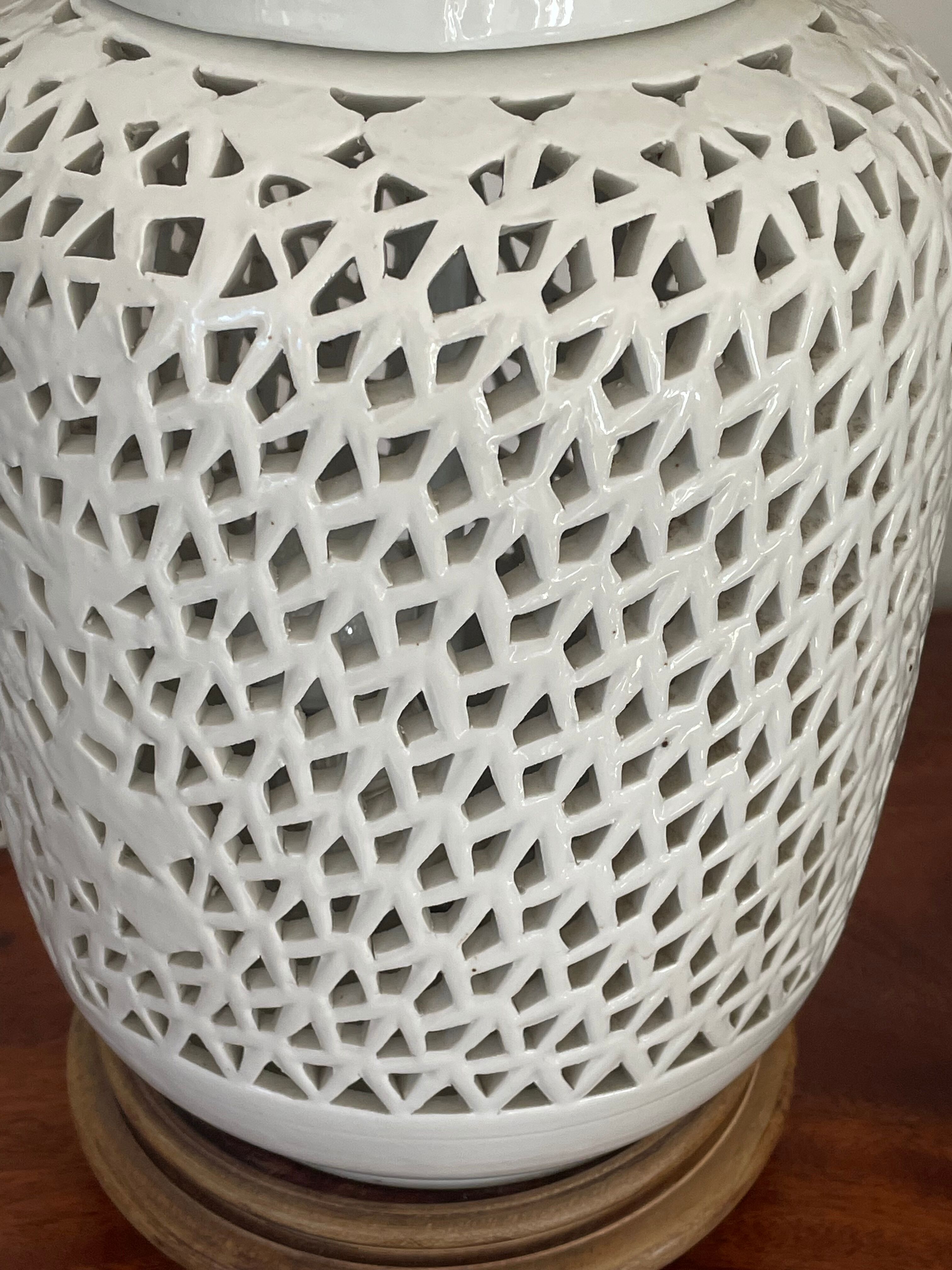 Vintage ceramic lamp