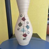 Large vase abstract motif West-Germany