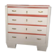 Chest of drawers 4 art deco drawers as new