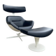 Auckland lounge chair and ottoman by Jean Marie Massaud for Cassina