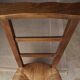 Prayer chair straw wood
