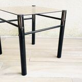 Vintage coffee table signed Yves Boutboul