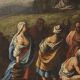 Ancient painting on a religious subject, miracle of Moses, 17th-18th century.