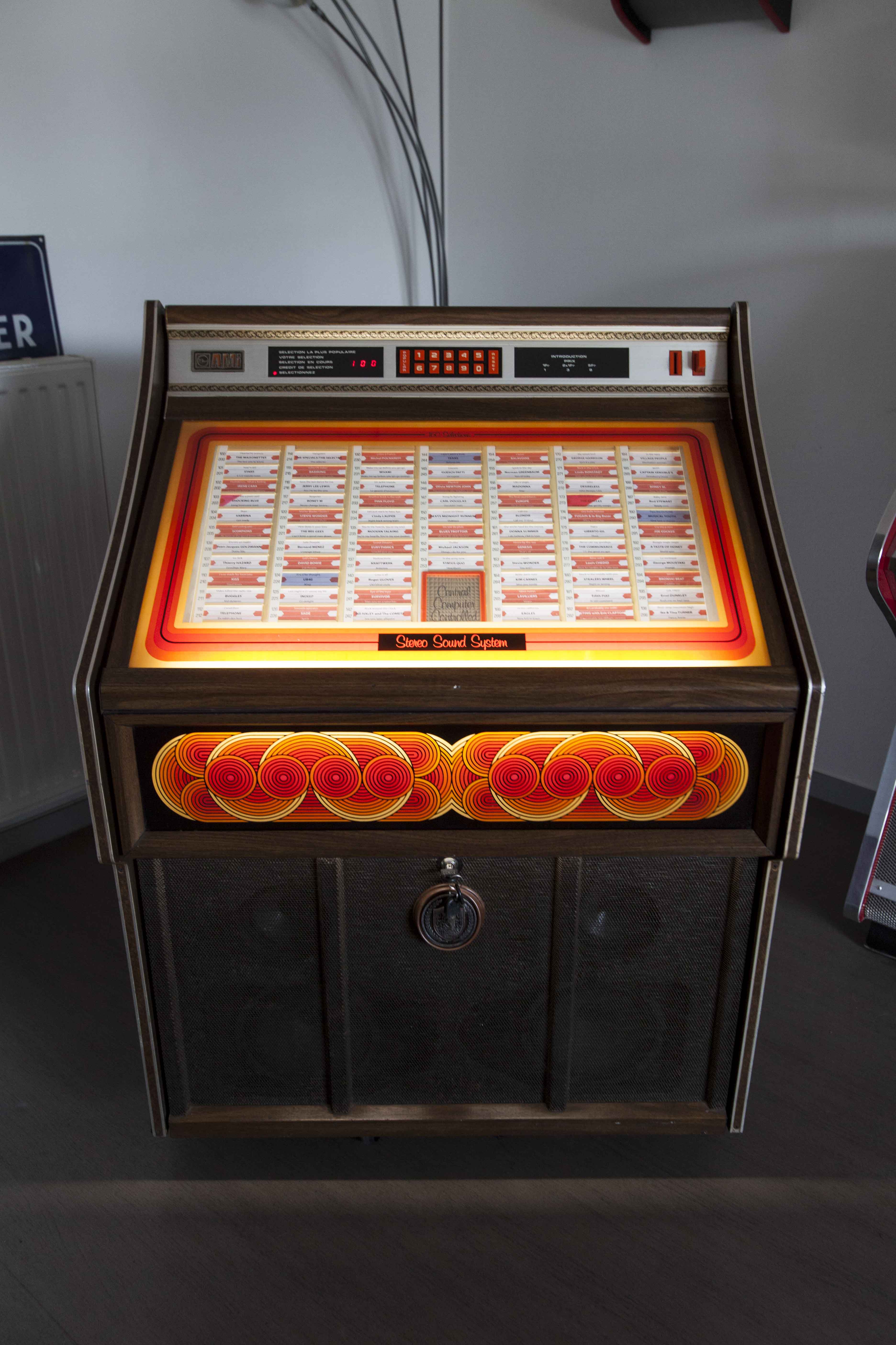 Jukebox rowe ami ri-3 jewel 1980 ready to use