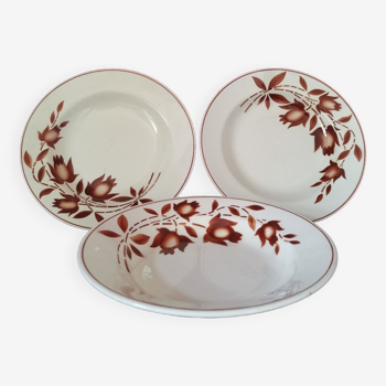 Assiettes Simone HBC automne