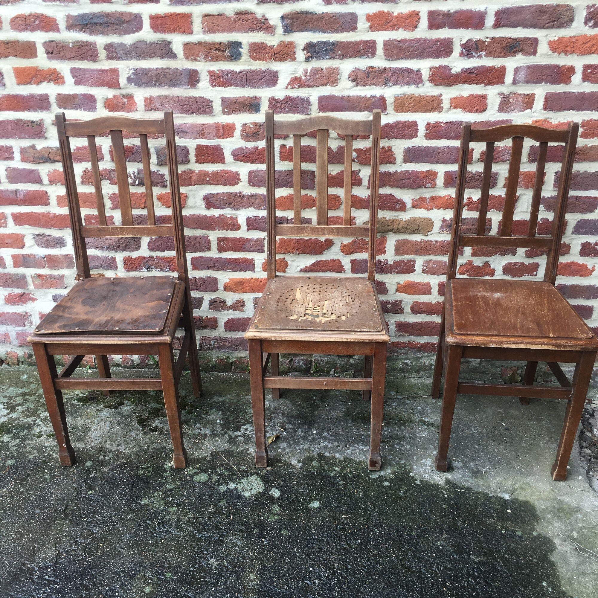 Set of 6 Luterma bistro chairs