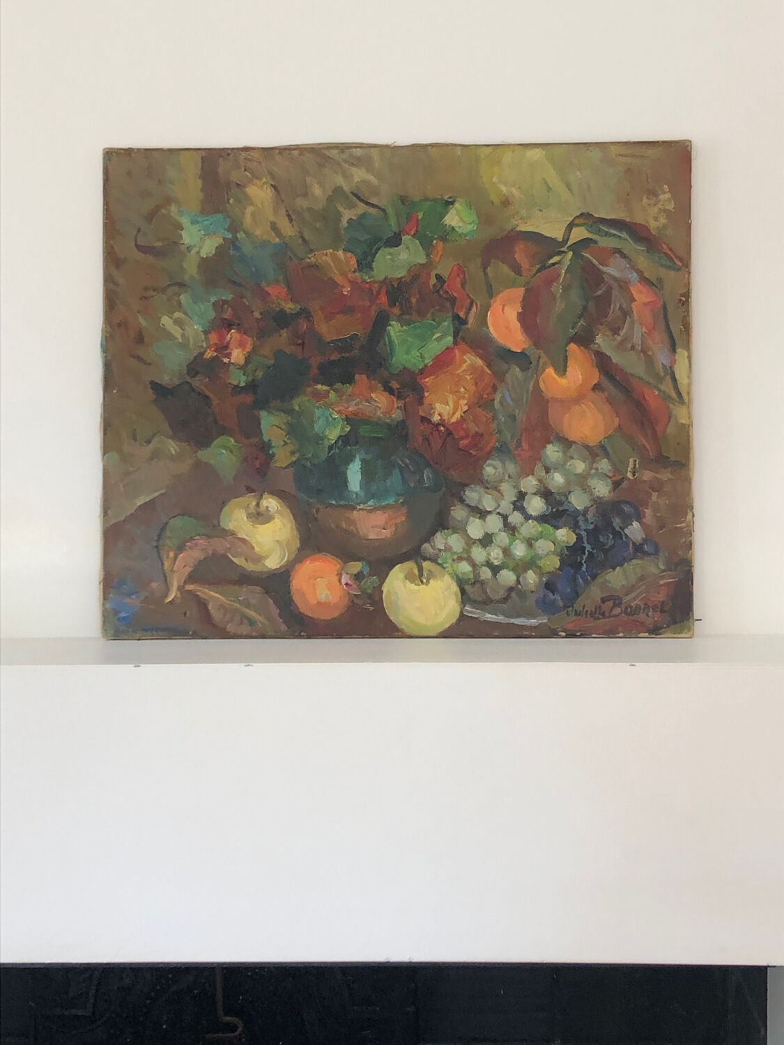 Tableau nature morte fruits