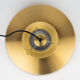 Danish vintage pendant lamp Nova by Jo Hammerborg, Fog og Morup, 1963
