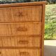 Large 4-drawer rattan chest of drawers from the 70s/80s.