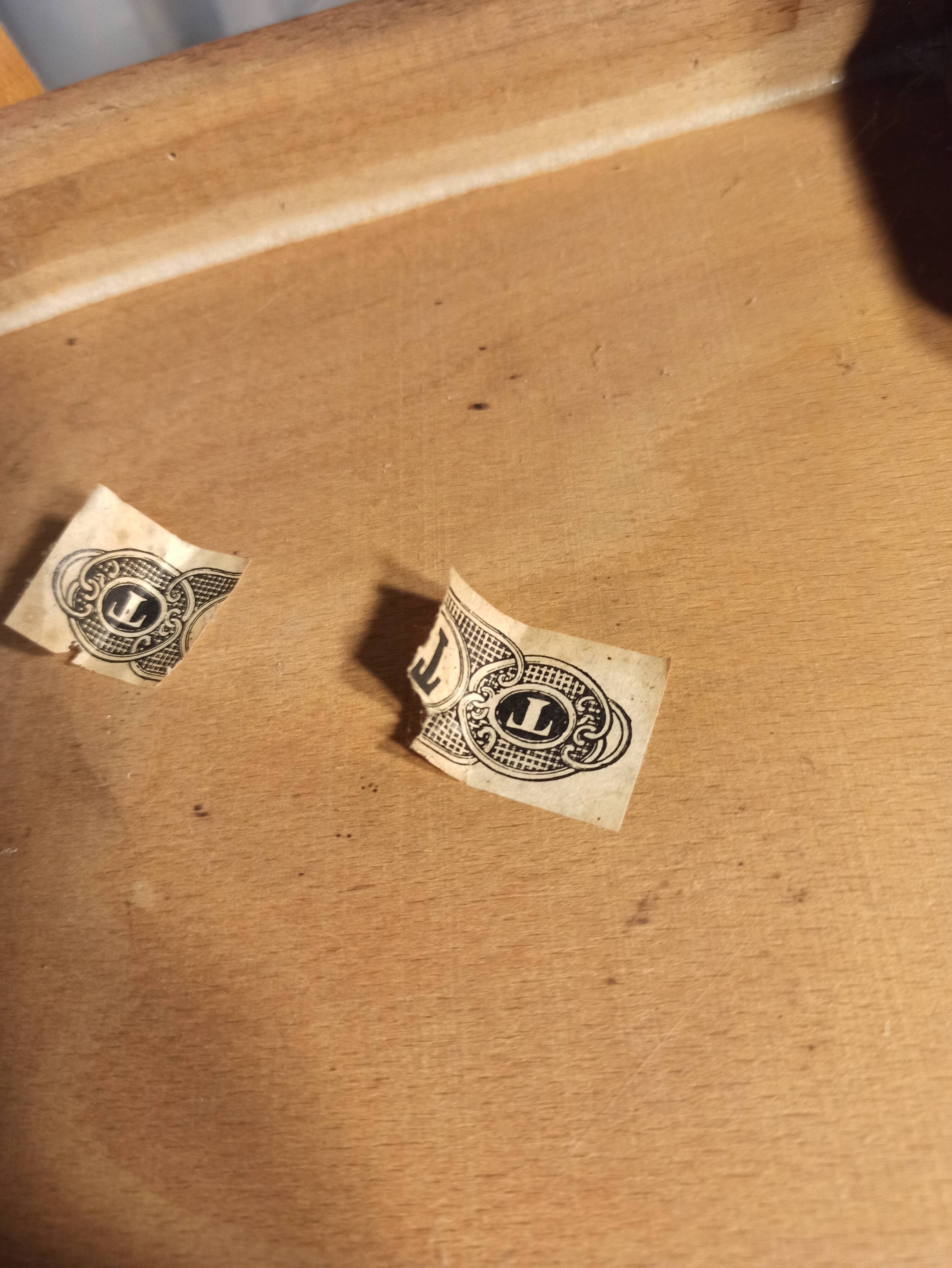 2 wooden bistro chairs Thonet