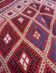 Traditional handmade margoum carpet in pure wool