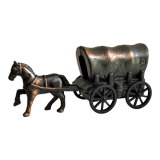 Metal pencil sharpener vintage horse and carriage collection