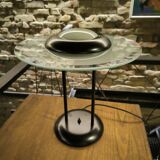 UFO table lamp, postmodern, Ettore Sottsass style