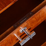 Bauhaus Beech Writing Desk Made in 1930s by Robert Slezak, Czechia, Restored