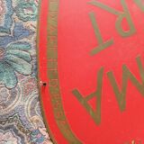 Brass art cinema plaque