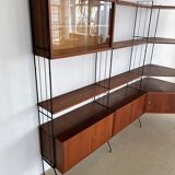 Vintage standing modular wall unit