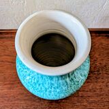 Ceramic vase signed Michel Delmotte