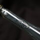 12 Cake Forks Silver Metal and Golden Blades Louis XVI Style