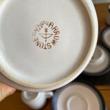 Japanese ceramic coffee set Arrow Stone