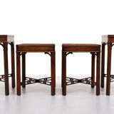 Tables d’appoint en acajou Bevan Funnell Angleterre, années 1960