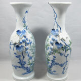 Paire de vases chinois ou japonais 19è siècle