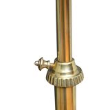 Brass arts and crafts lamppost