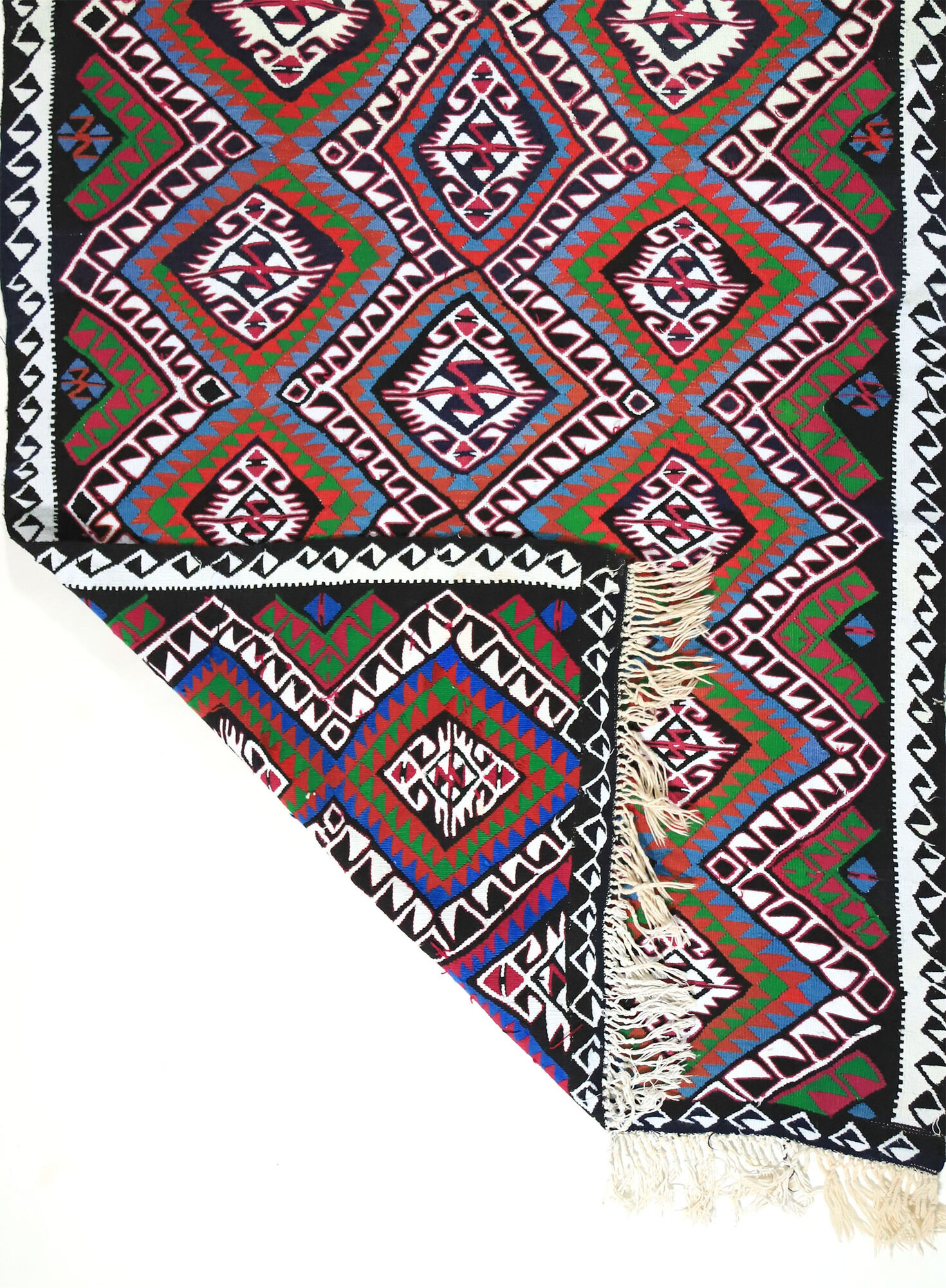 Anatolian handmade kilim rug 211 cm x 150 cm