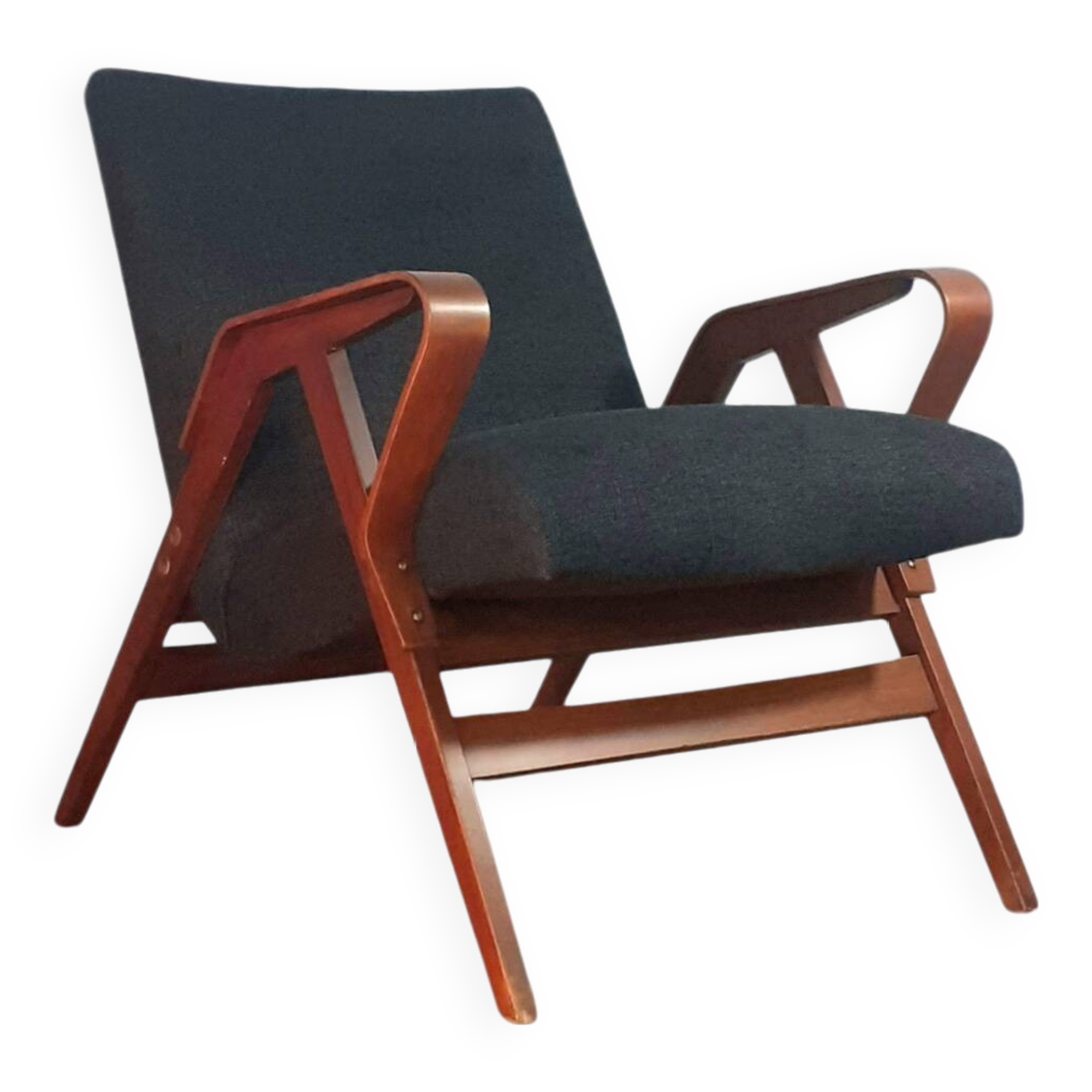 Jiràk armchair by tatra, czech vintage 1960s