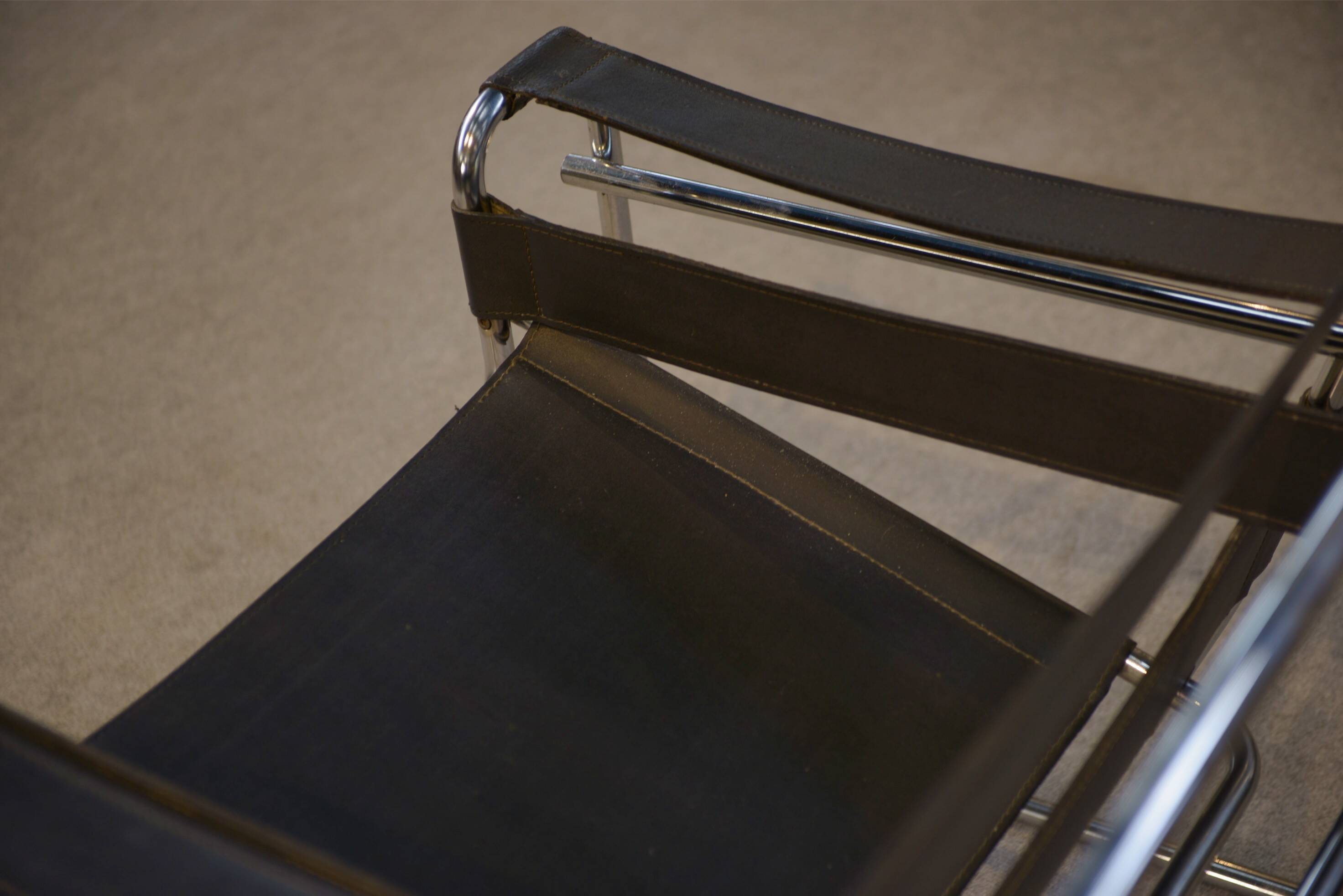 Wassily chair by Marcel Breuer Bauhaus design 1970s