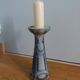 Candle holder vase signed Jean Claude Courjault