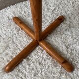 70s pine coat rack