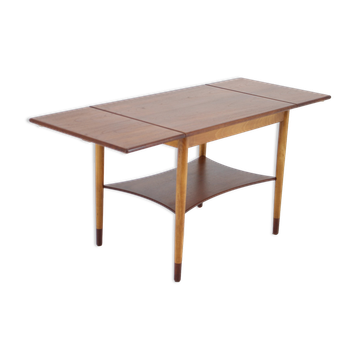 Borge Mogensen teak and Oak Coffee Table for Soborg Mobelfabric ,Denmark, 1960