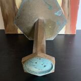 Brass base for statue or object