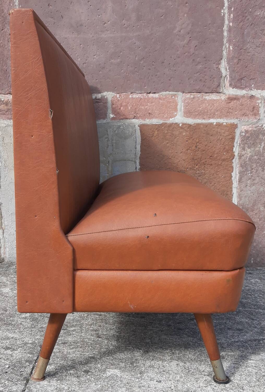 Bistro bench, 60s/70s
