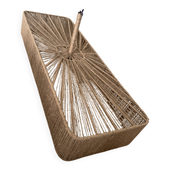 Jute cord ceiling suspension wabisabi Ibiza Bali unique piece