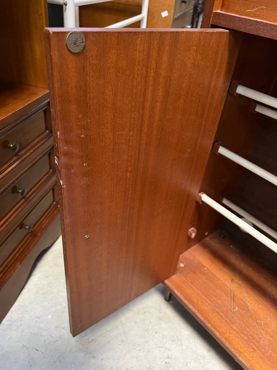 Scandinavian shoe cabinet