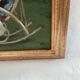 Oil painting on canvas signed dimensions: height -54.5 cm - length -46.5