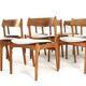 Erik Buch chairs for O.D. Møbler model 49 'Bjur' | several pieces in stock