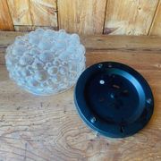 Vintage 1960s bubble glass ceiling light.