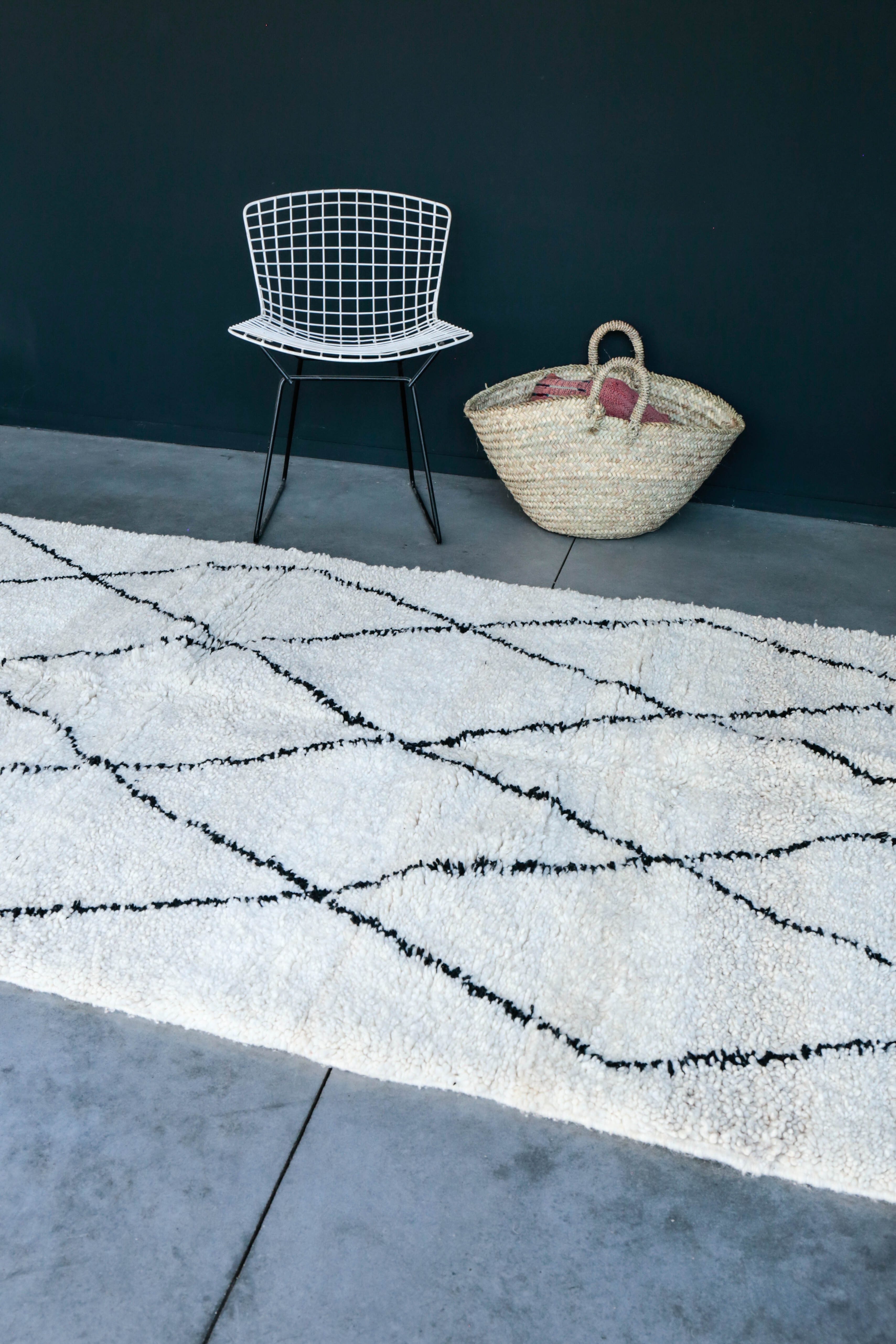 Carpet beni ouarain 240 x 145 cm